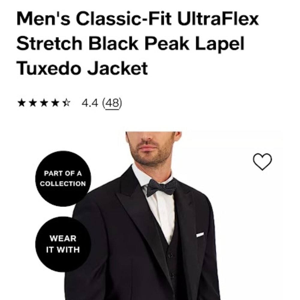 Ralph Lauren Men's tuxedo suit jacket